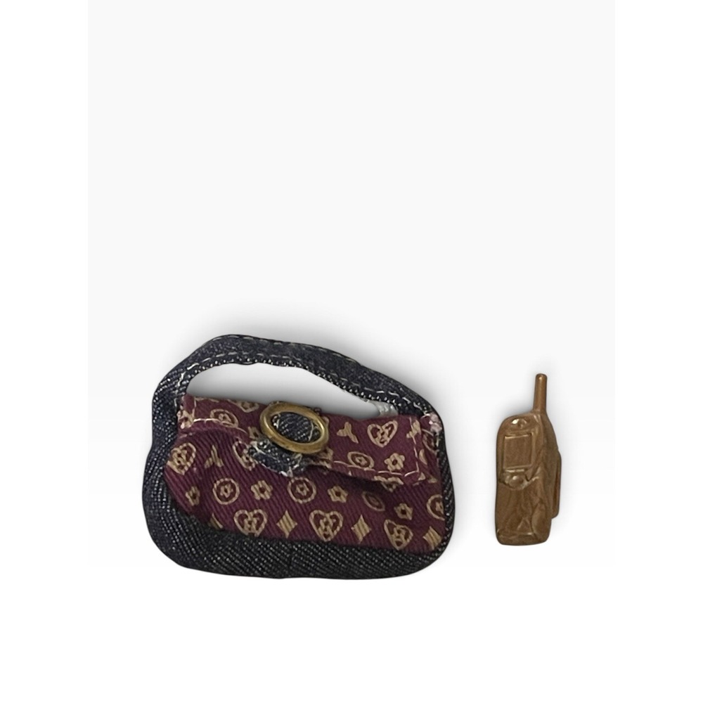 Mattel My Scene Day & Nite Nolee Replacement Purse With Cell Phone Y2K